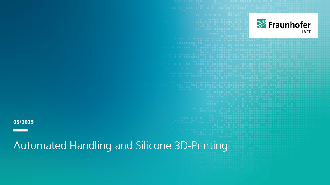 Automated Handling and Silicone 3D Printing
